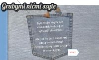 „Grubymi nićmi szyte”: gra on-line